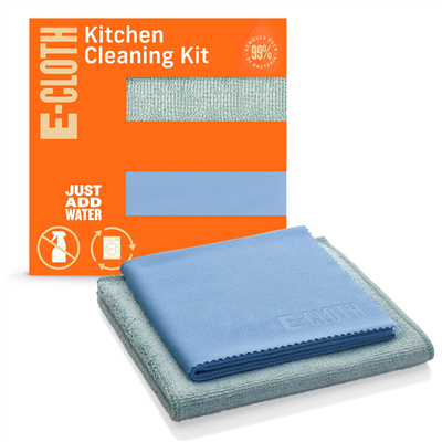 Kitchen Cleaning Kit - 2 Cloths