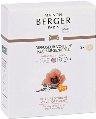 Car Diffuser Refill Packs Velvet Of Orient