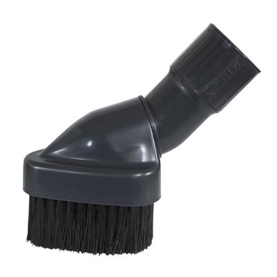 Sebo Dusting Brush, nylon bristles, large opening (gray black)