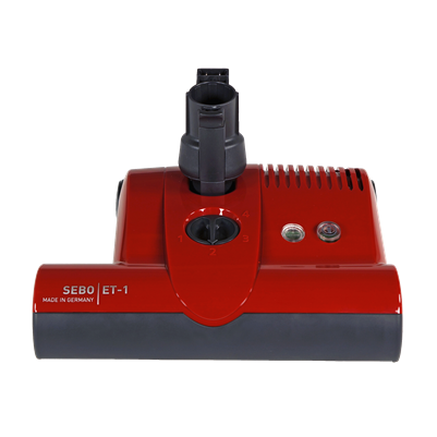 Sebo Power Head ET-1 with on/off switch for C3.1, D4, E3, K3, FELIX 1 in Rosso Red